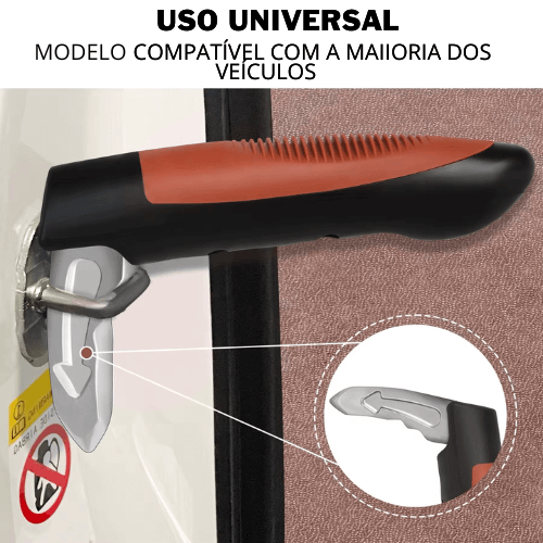 Alça De Apoio Auxiliar Da Porta Do Carro - ApoioFácil
