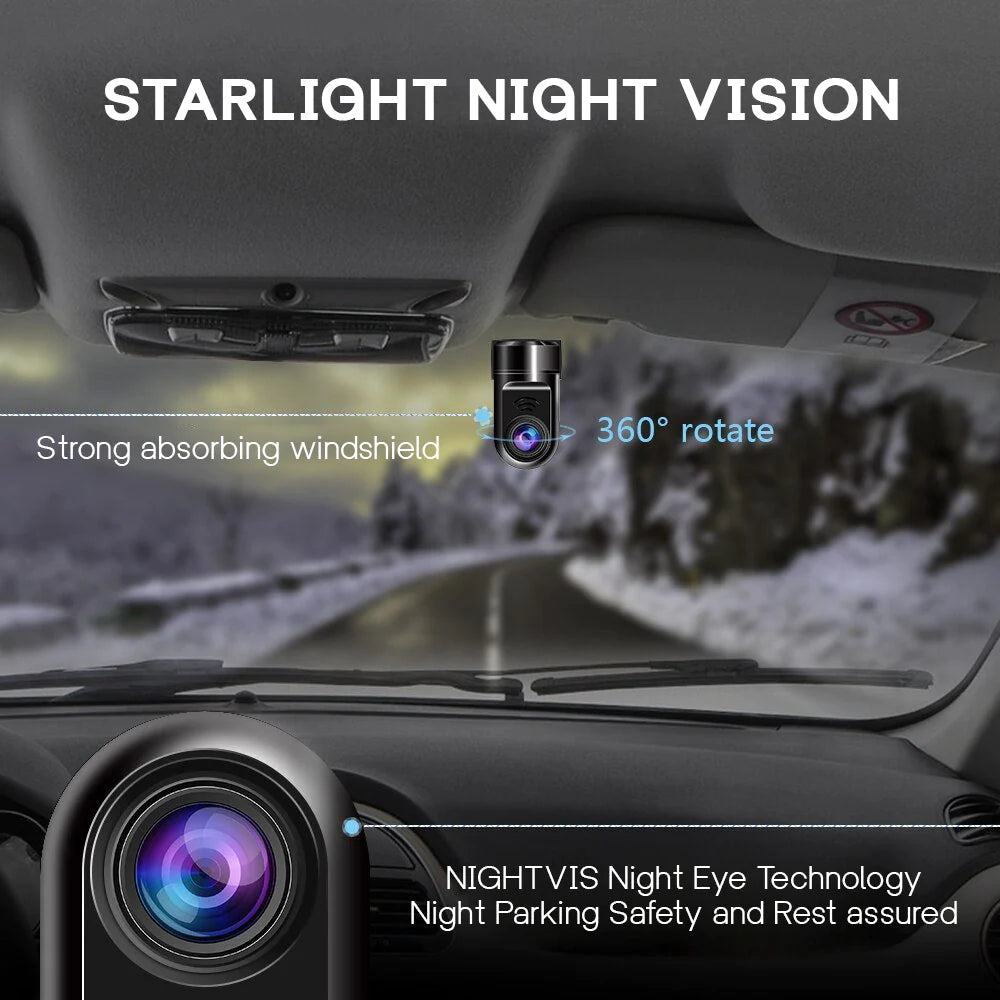 ADAS 360 DashCam + 16 GB Memory Card As a Gift