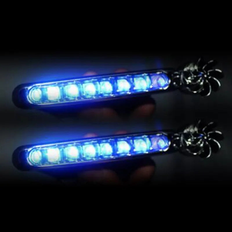 Luzes Auxiliar Decorativas LED para Carro com Energia Eólica