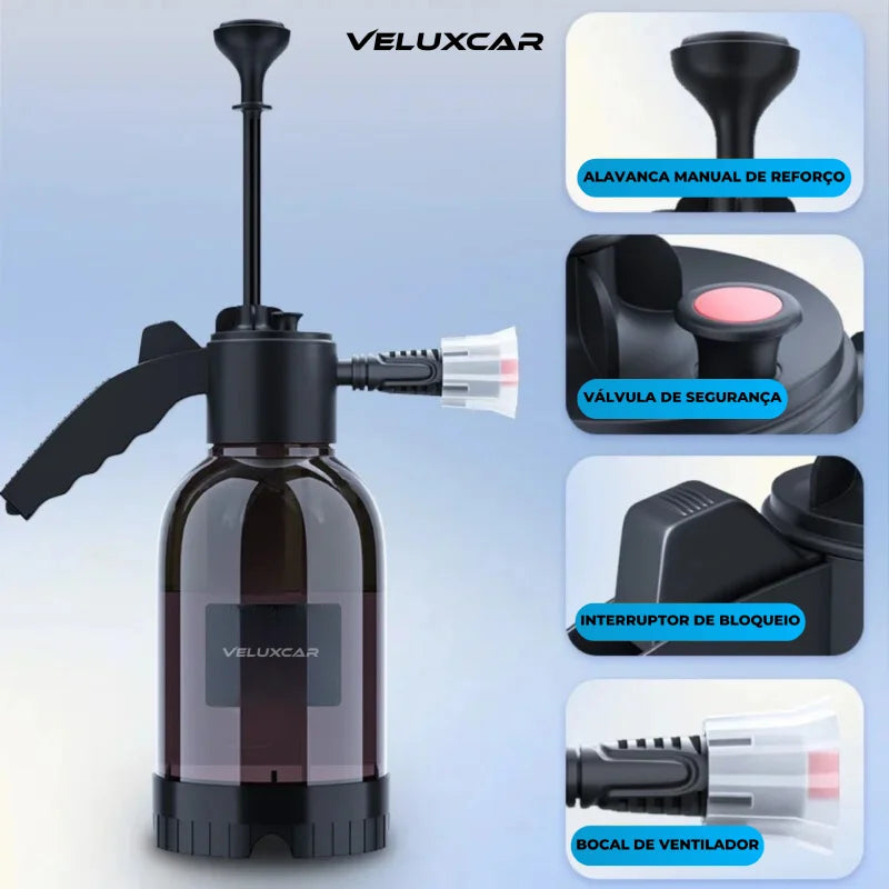 Pulverizador Manual de Espuma para Lavagem de Carros