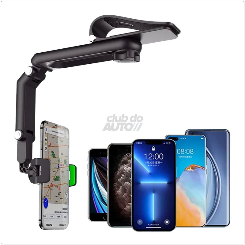 Suporte para Celular Veicular 360 Retrátil MS156