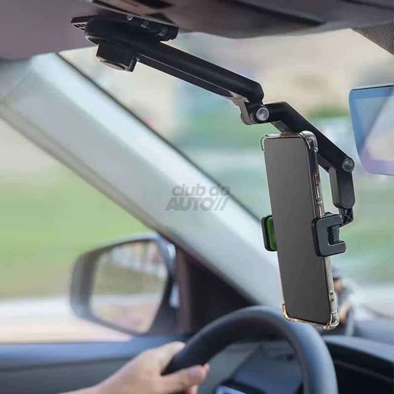 Suporte para Celular Veicular 360 Retrátil MS156