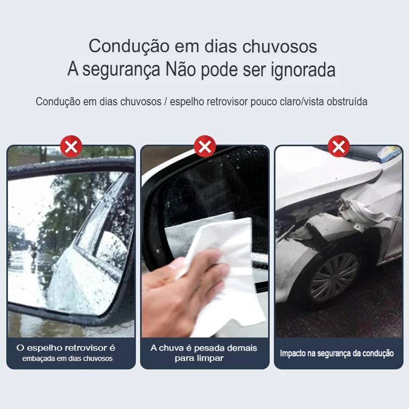 Viseira Protetora para Retrovisor Automotivo