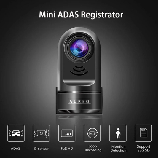 ADAS 360 DashCam + 16 GB Memory Card As a Gift