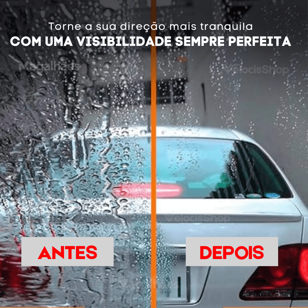 HydroGlass™ - Impermeabilizante de Vidros  Automotivos [AÇÃO INSTANTÂNEA]