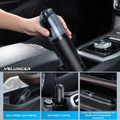 Aspirador de Carro Sem Fio Portátil -