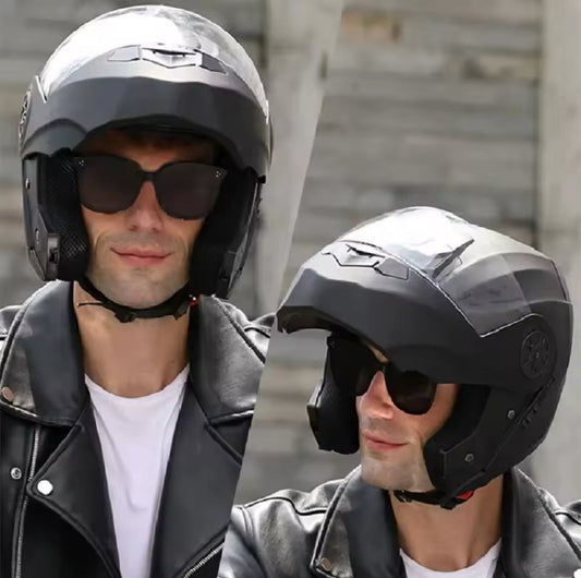 Capacete Fechado com Lente Dupla