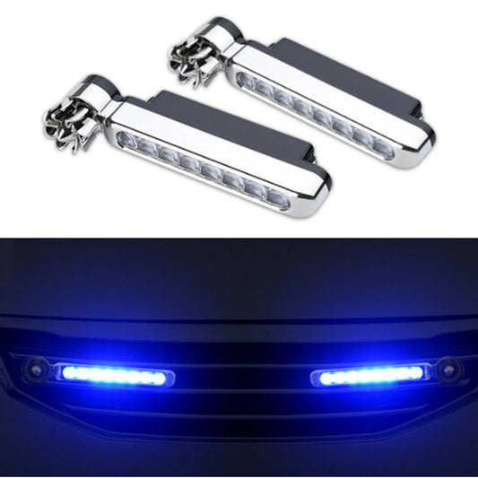 Luzes Auxiliar Decorativas LED para Carro com Energia Eólica