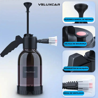 Pulverizador Manual de Espuma para Lavagem de Carros
