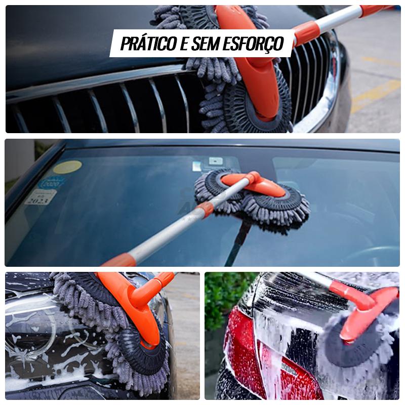 TurboWash™ Esfregão para Lavar Carros Ajustável Dupla Camada